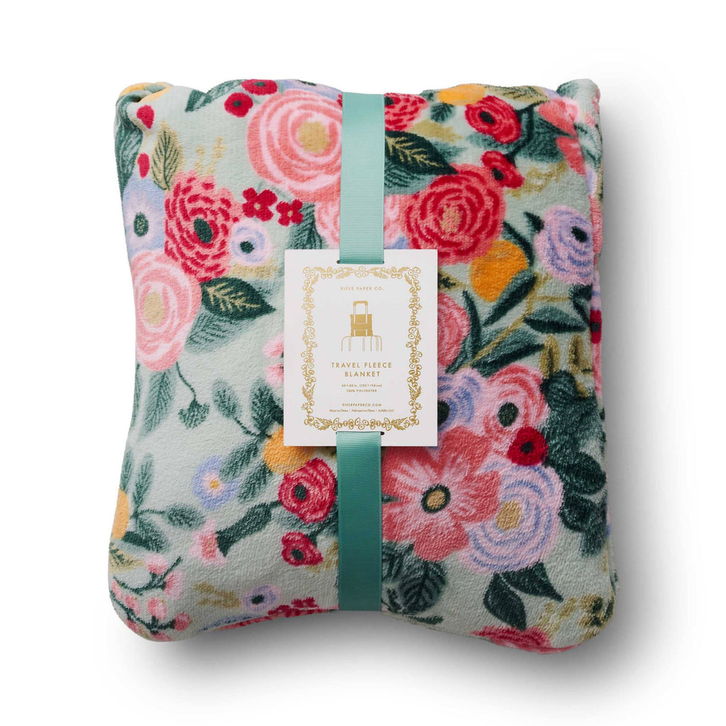 Rifle Paper Co - Garden Party Travel Fleece Blanket
