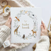 Blush And Gold - My Baby Book (Animals) Luxury Keepsake Memory Book