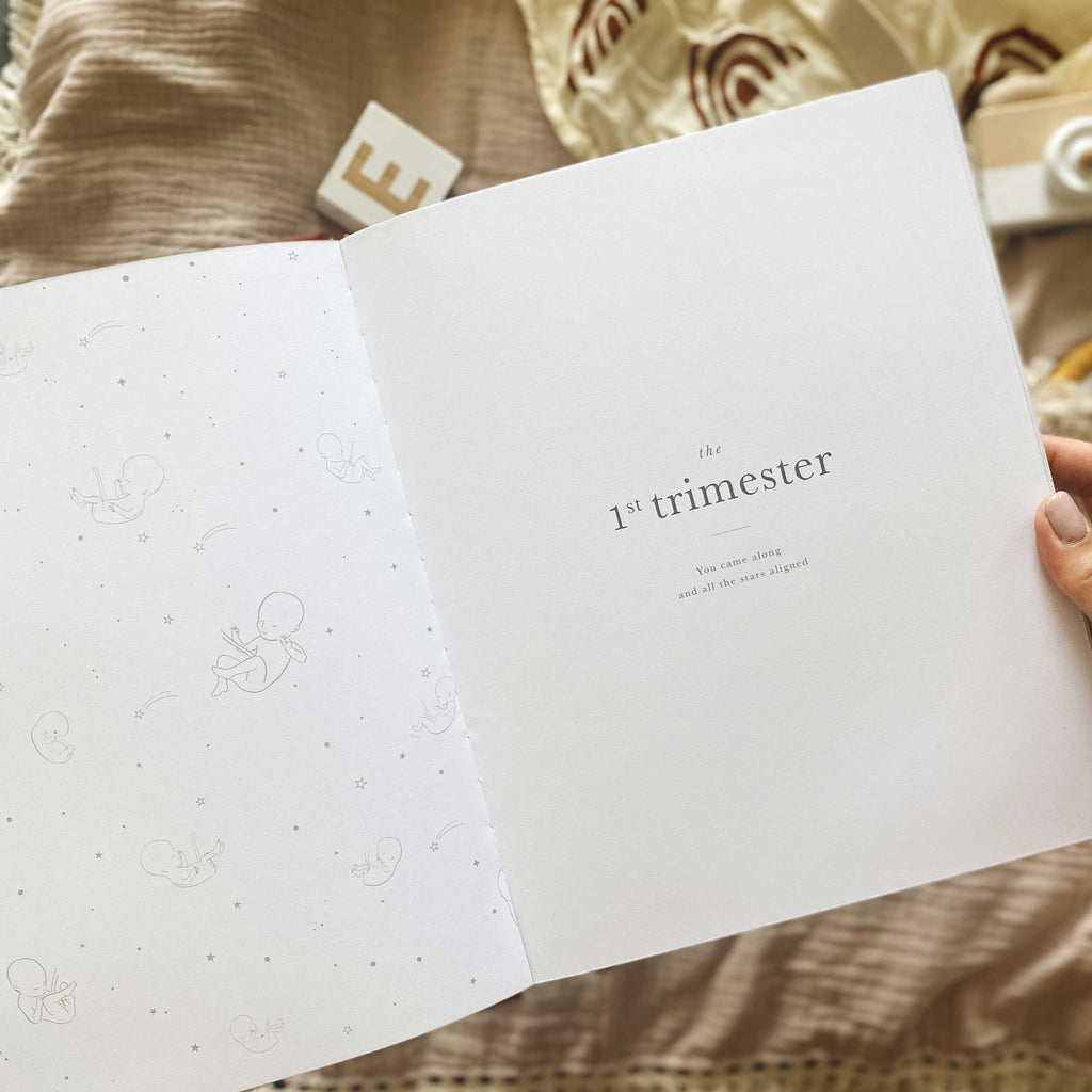 Blush And Gold - Pregnancy Journal (Animals)