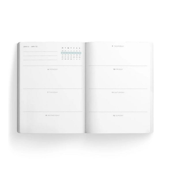 Ohh Deer V&A Cottagecore Pink Campanula Premium Paperback Diary A5