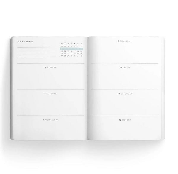 Ohh Deer V&A Cottagecore Garden Flower Premium Paperback Diary (A6)