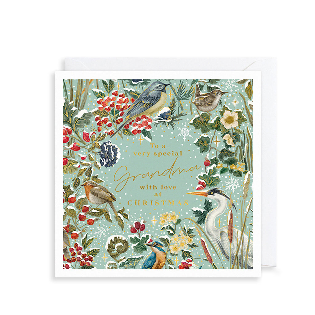 The Art File Frosted River Special Grandma Christmas Card