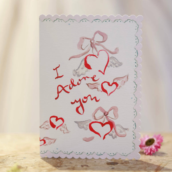 Sophie Amelia Creates - I Adore You Card