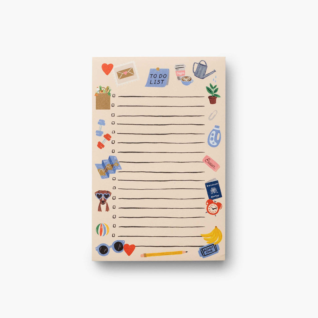 Rifle Paper Co. Notepad - Checklist