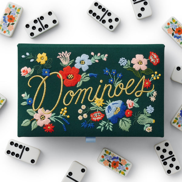 Rifle Paper Co. Strawberry Fields Dominoes Set