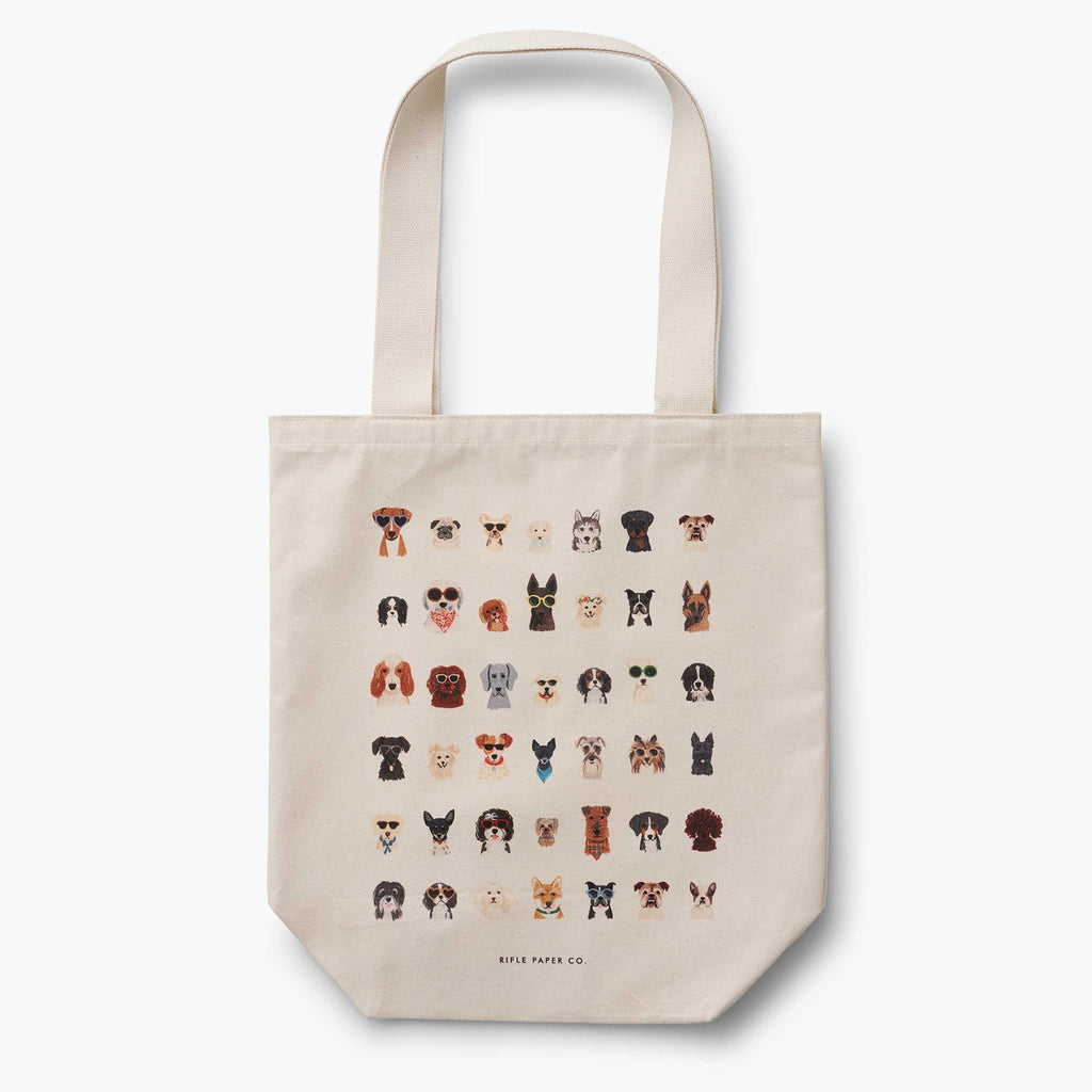 Rifle Paper Co. - Dog Days Canvas Tote Bag