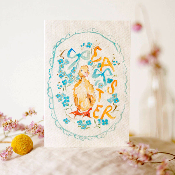 Sophie Amelia Easter Duckling Card