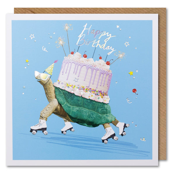 Paperlink - Coco Loco - Tortoise Birthday Card