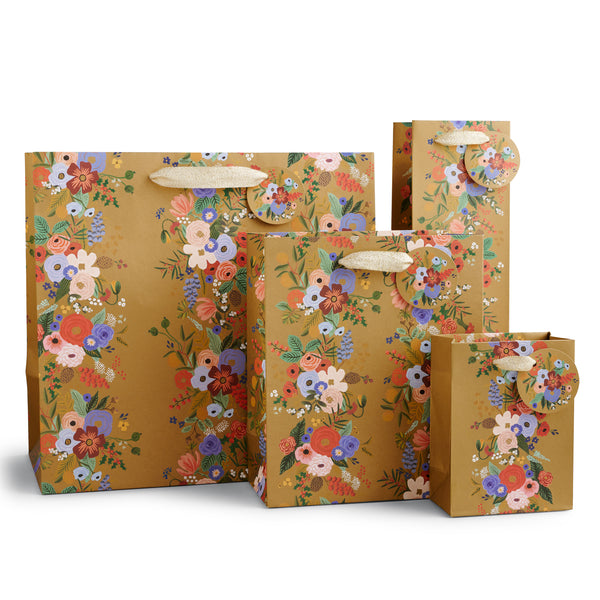 Rifle Paper Co. - Holiday Garden Party Stripe Gift Bag