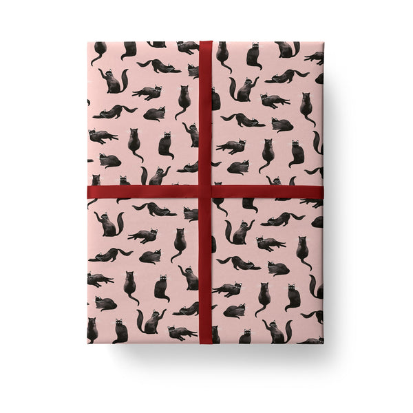 The Art File Cats Gift Wrap