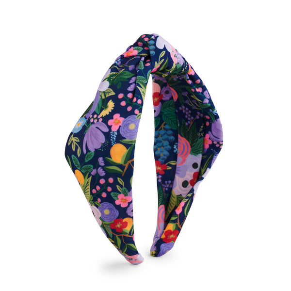 Rifle Paper Co. Twisted Headband - Garden Party Violet