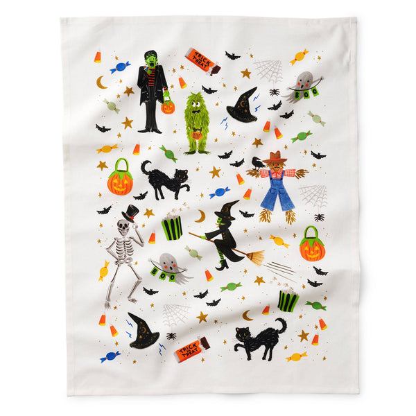 Rifle Paper Co. - Halloween Parade Tea Towel