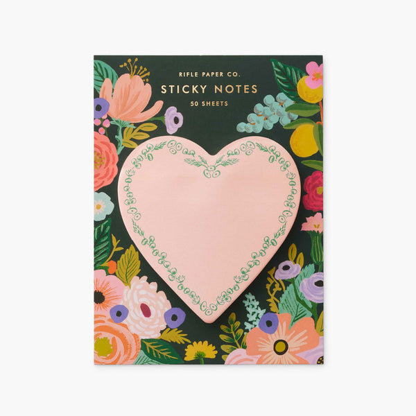 Rifle Paper Co. Sticky Notes - Heart