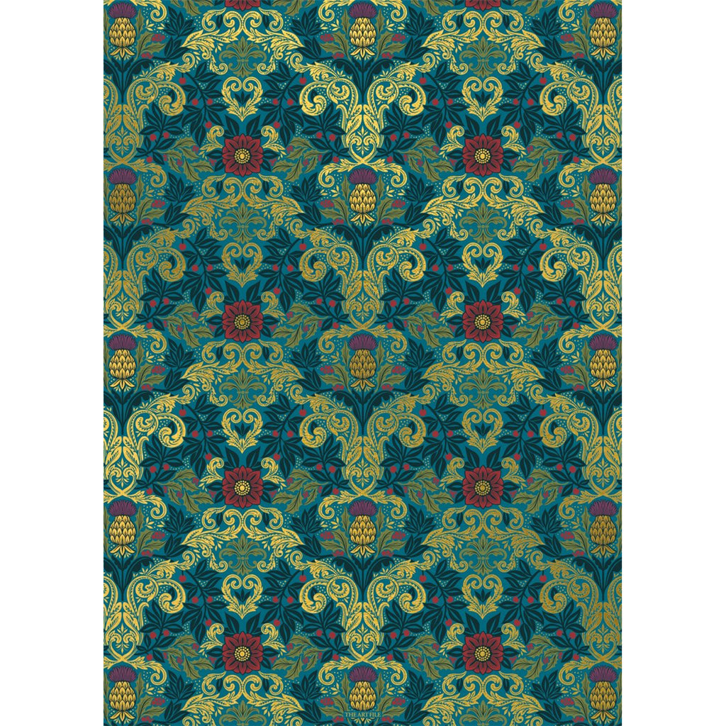 The Art File Highland Luxury Christmas Gift Wrap