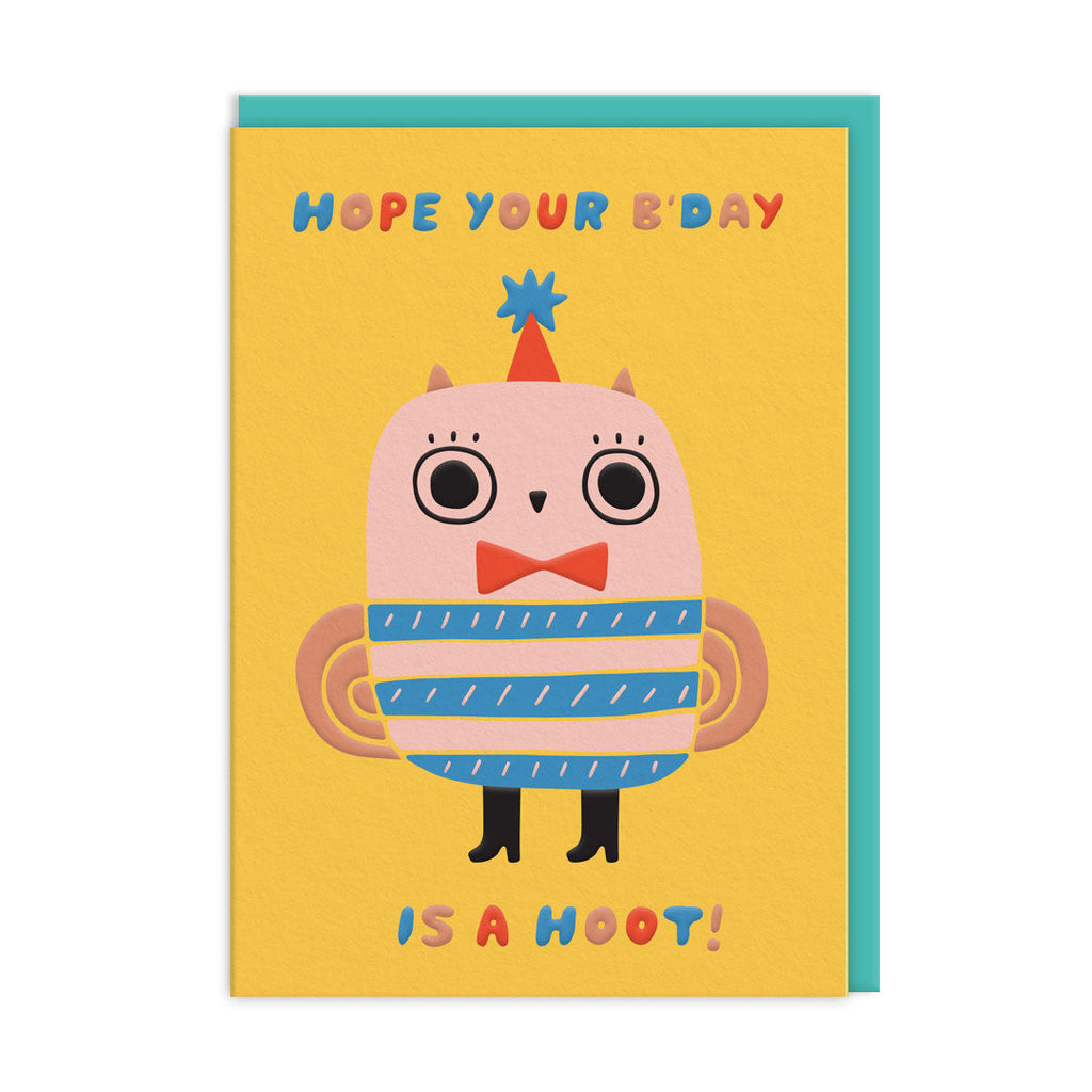 Ohh Deer Birthday Owl Card