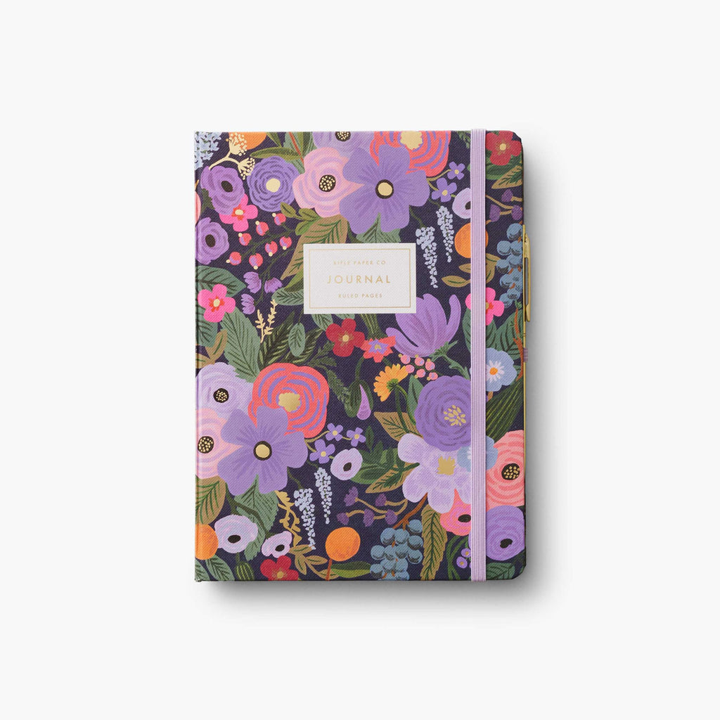 Rifle Paper Co. Journal with Pen - Violet Garden Party