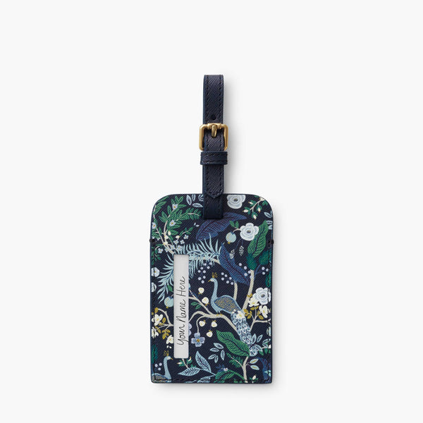 Rifle Paper Co. Peacock Luggage Tag