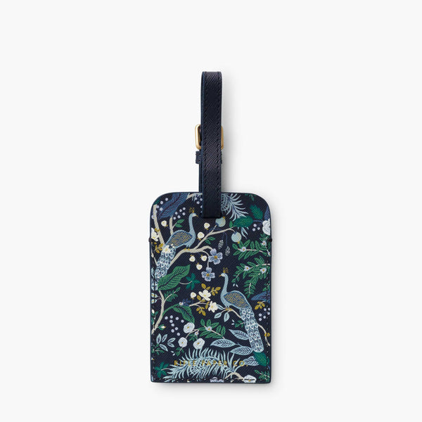 Rifle Paper Co. Peacock Luggage Tag