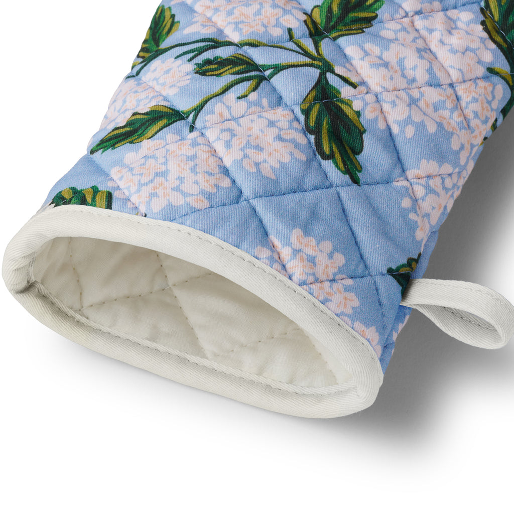 Rifle Paper Co. Oven Mitt - Hydrangea