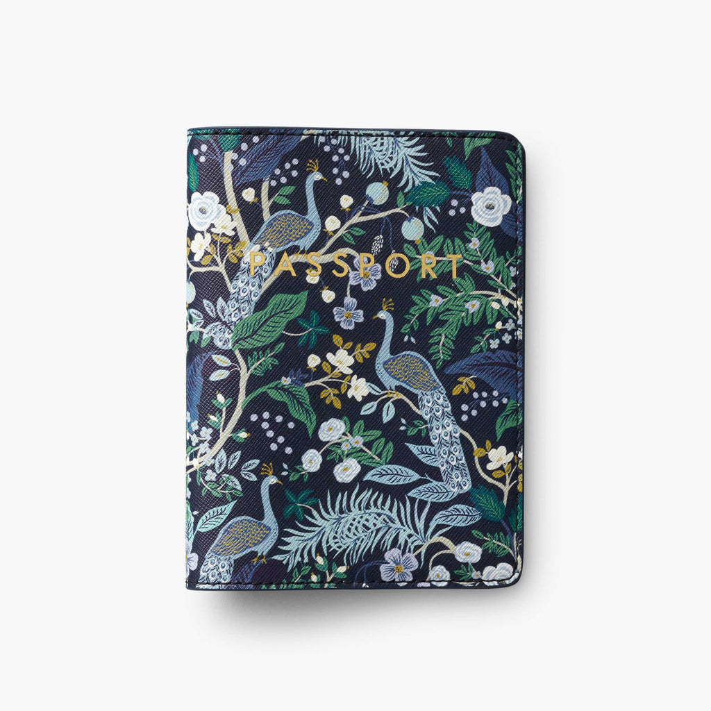Rifle Paper Co. Peacock Passport Holder