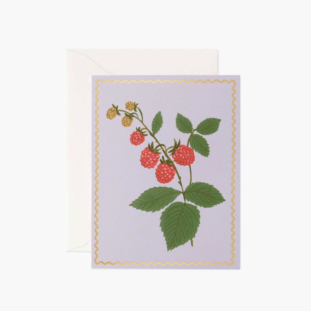 Rifle Paper Co. Raspberry Rose Card