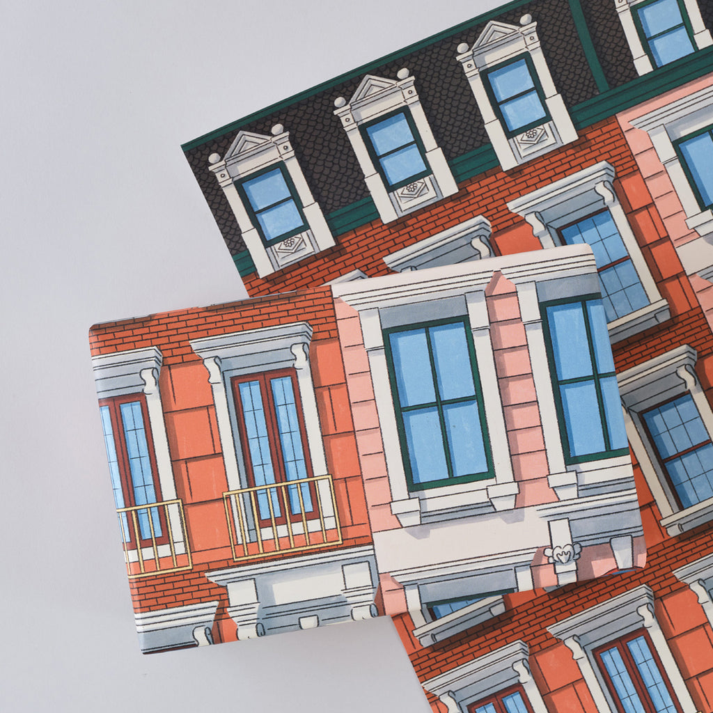Maaike Canne Apartment Block Gift Wrap