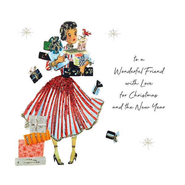 Five Dollar Shake To a Wonderful Friend Christmas Card