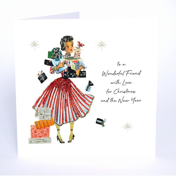 Five Dollar Shake To a Wonderful Friend Christmas Card