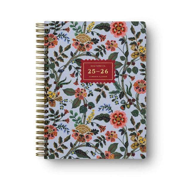 Rifle Paper Co - 2025-2026 Gracie 17-Month Academic Softcover Spiral Planner