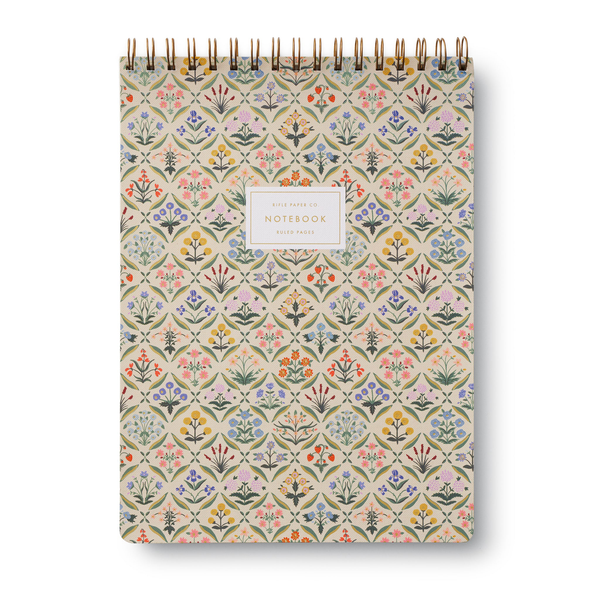Rifle Paper Co. Large Top Spiral Notebook - Estee