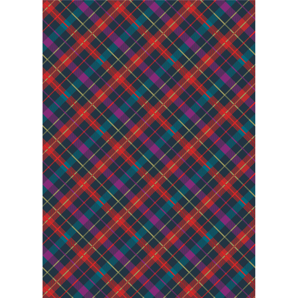 The Art File Highland Tartan Gift Wrap