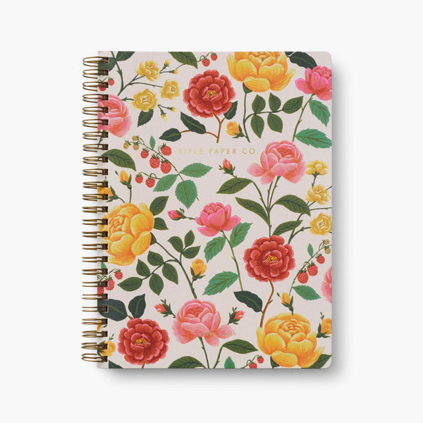 Rifle Paper Co. Spiral Notebook - Roses