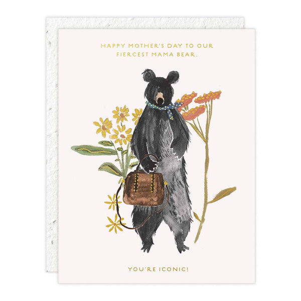 Seedlings - Mama Bear - Mother's Day Card