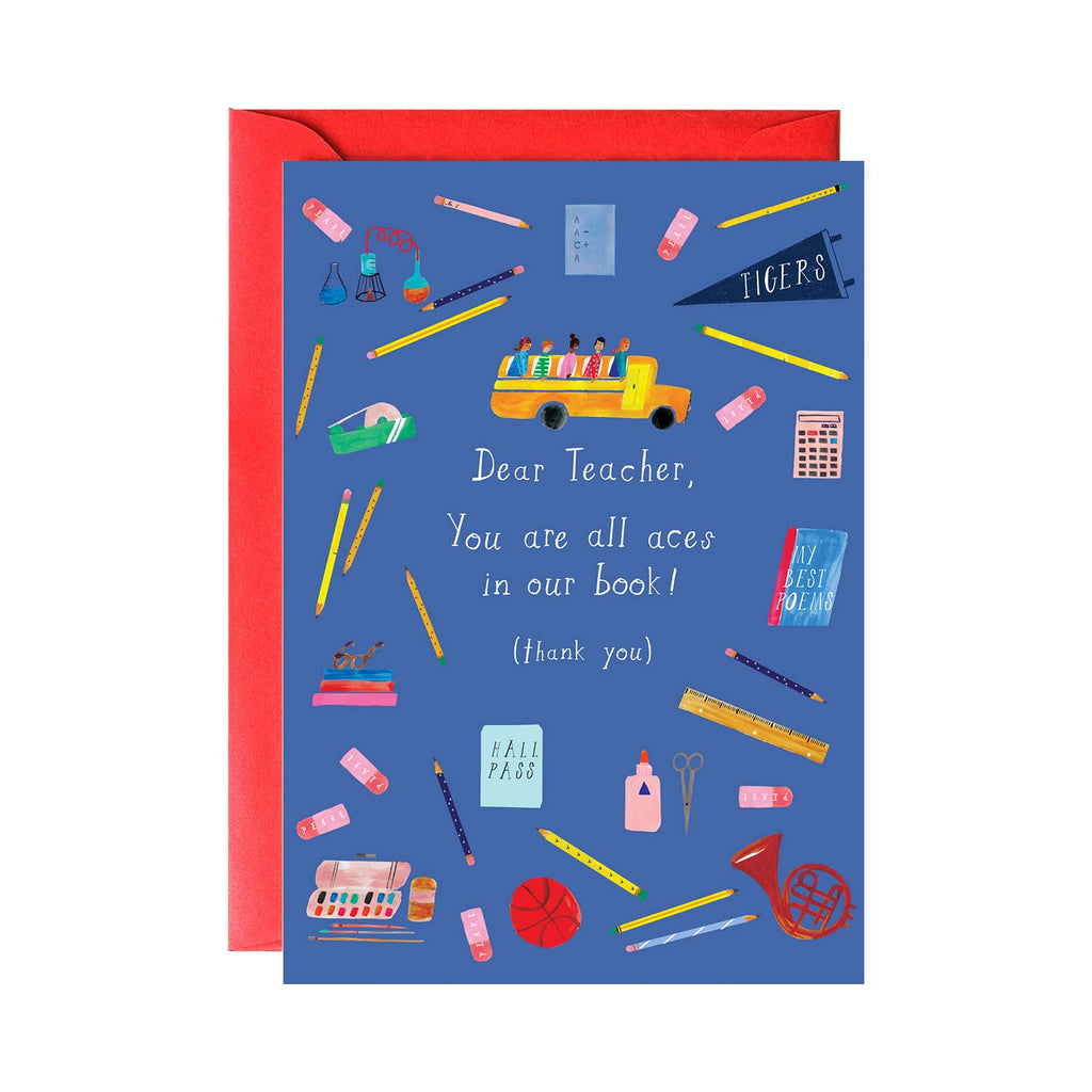 Mr. Boddington's Studio - You are All Aces! Thank You Card