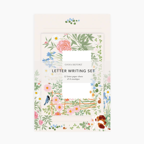 Oana Befort GARDEN Letter Writing Set