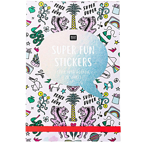 Paper Poetry Sticker Book Wonderland - Pink