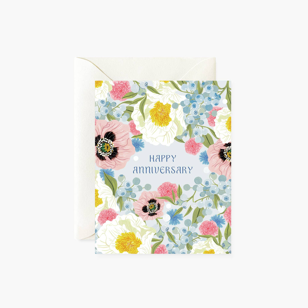 Oana Befort LUSH FLORA Anniversary Card