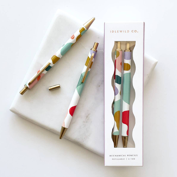 Idlewild Co. - COLORFUL BLOBS MECHANICAL PENCILS