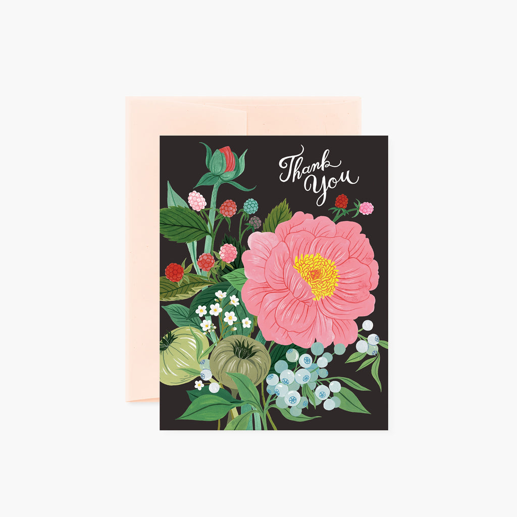 Oana Befort Bouquet Thanks Card