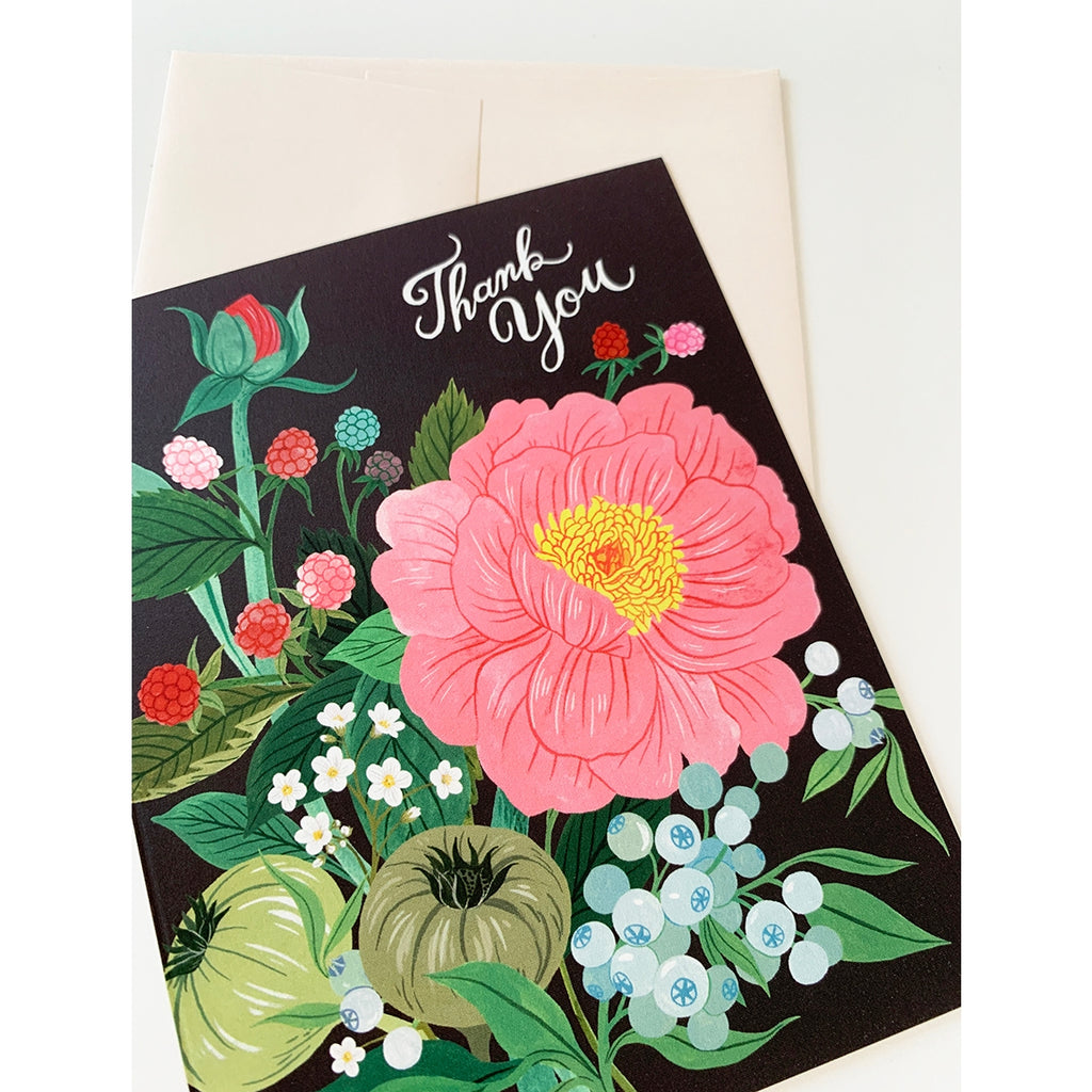 Oana Befort Bouquet Thanks Card