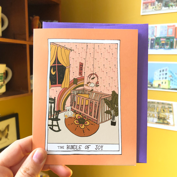 Ash + Chess Baby Tarot Card