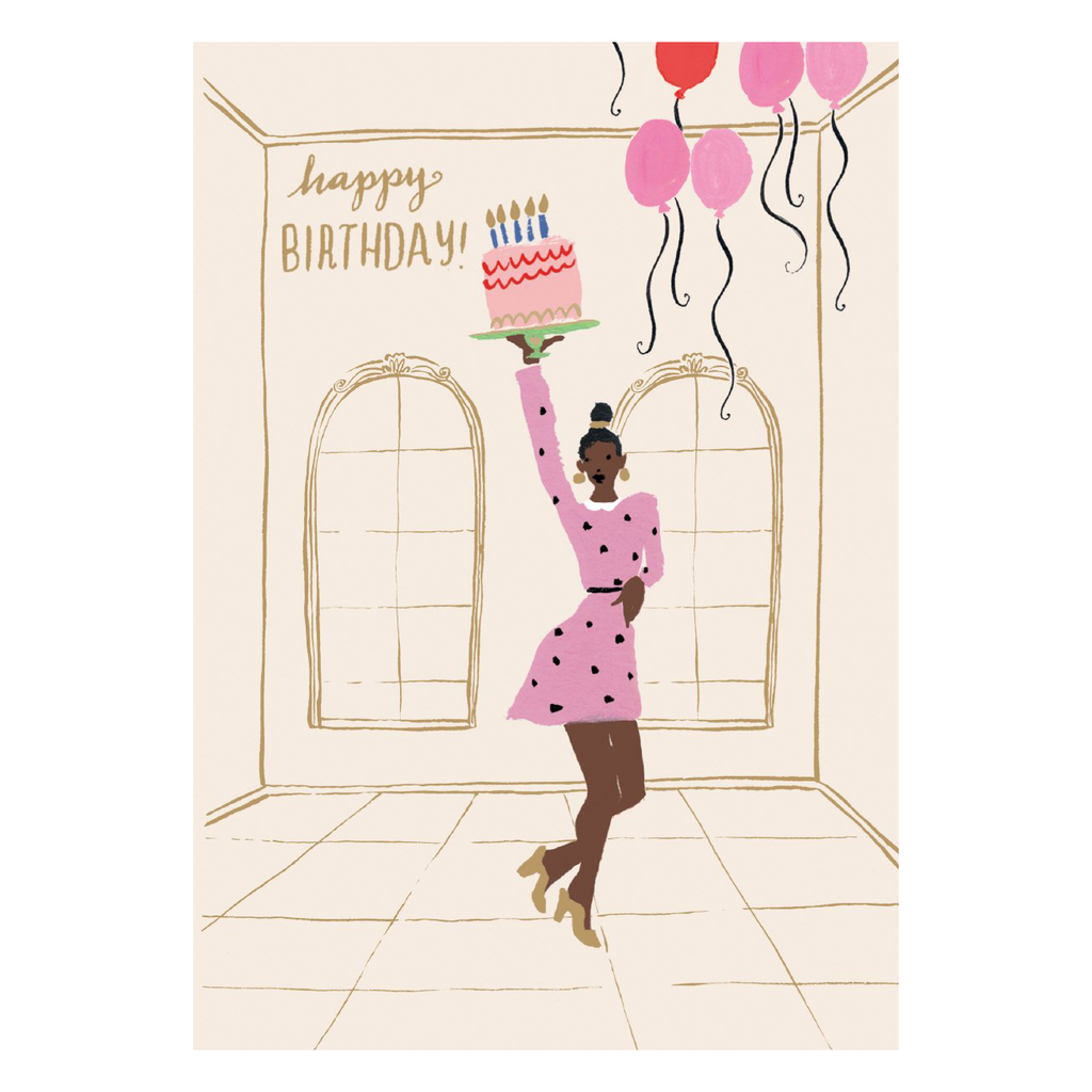 Roger La Borde Birthday Girl Card