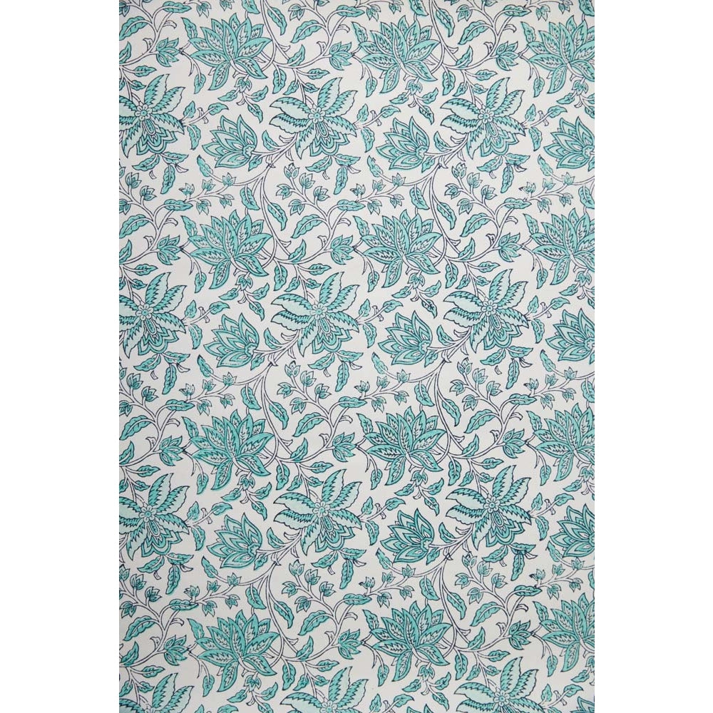 Paper Mirchi - Hand Block Printed Gift Wrap - Bouquet Breeze