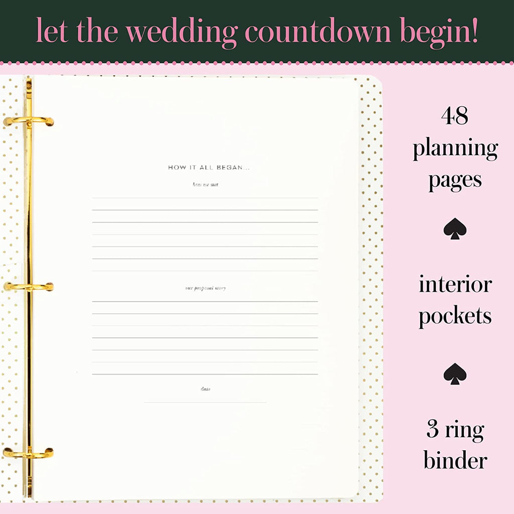 Kate Spade New York Bridal Planner - Blushy Rose