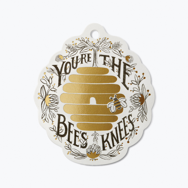 Rifle Paper Co. Die-Cut Gift Tags - Bees Knees
