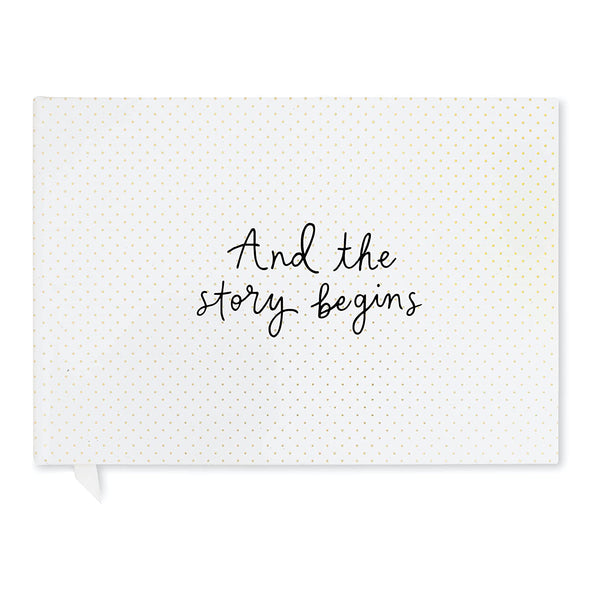 Kate Spade New York Bridal Guest Book - And The Story Begins