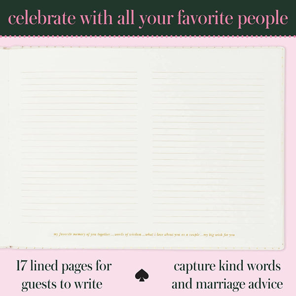 Kate Spade New York Bridal Guest Book - And The Story Begins