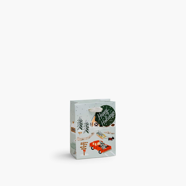 Rifle Paper Co. Christmas Gift Bags - Holiday Village