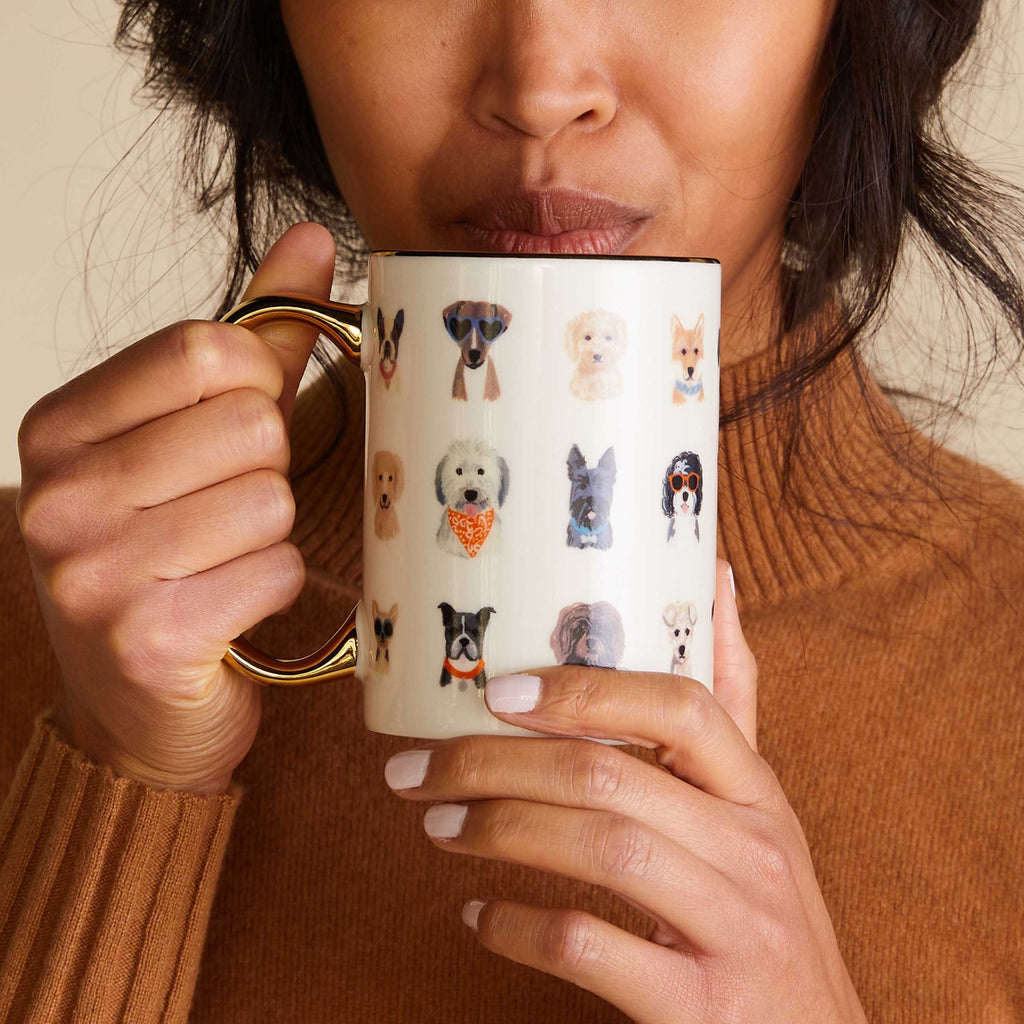 Rifle Paper Co. Porcelain Mug - Hot Dogs