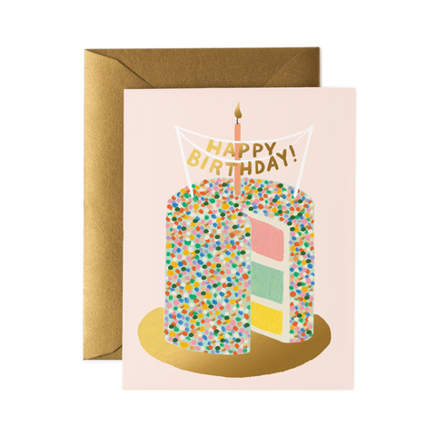 Rifle Paper Co. Layer Cake Birthday Card